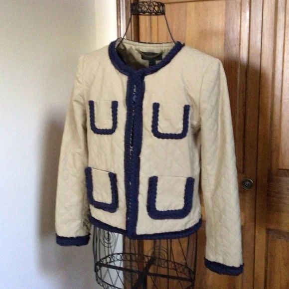 J Crew Quilted Safari jacket - Picture 2 of 10